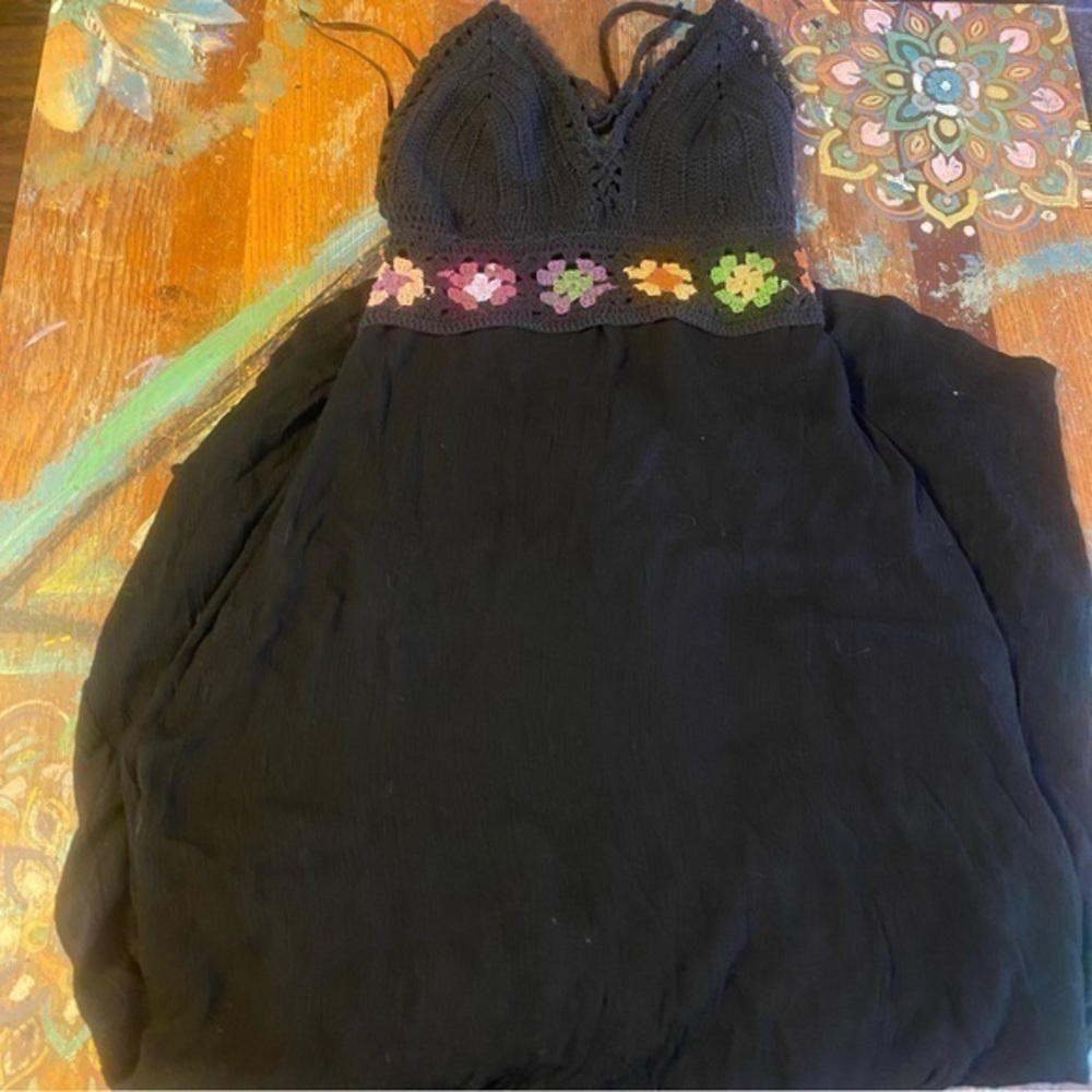 Really Cute Beach By Exist Black Large Maxi Size Large/XL